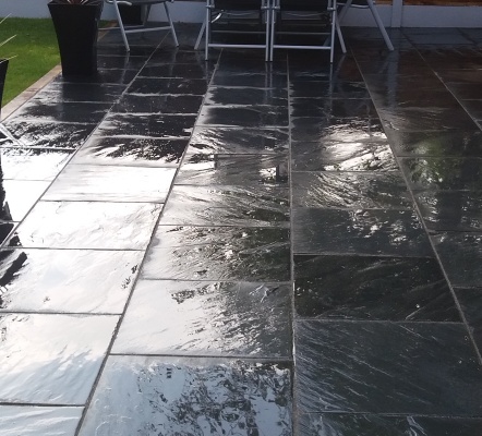 Slate Patio