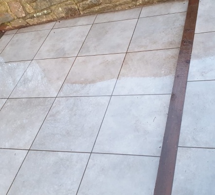 Grey Porcelain Patio